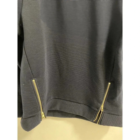 ADDISON BAY - THE EVERYDAY CREWNECK PULLOVER - WOMENS - NAVY- SIZE XL - Picture 2 of 9